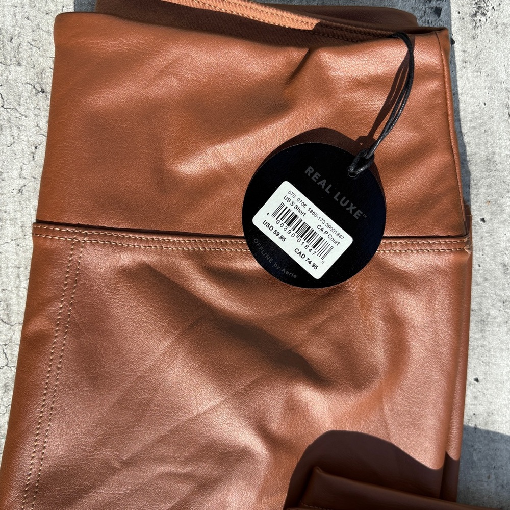 OFFLINE By Aerie Real Luxe Faux Leather Legging - Picture 5 of 6